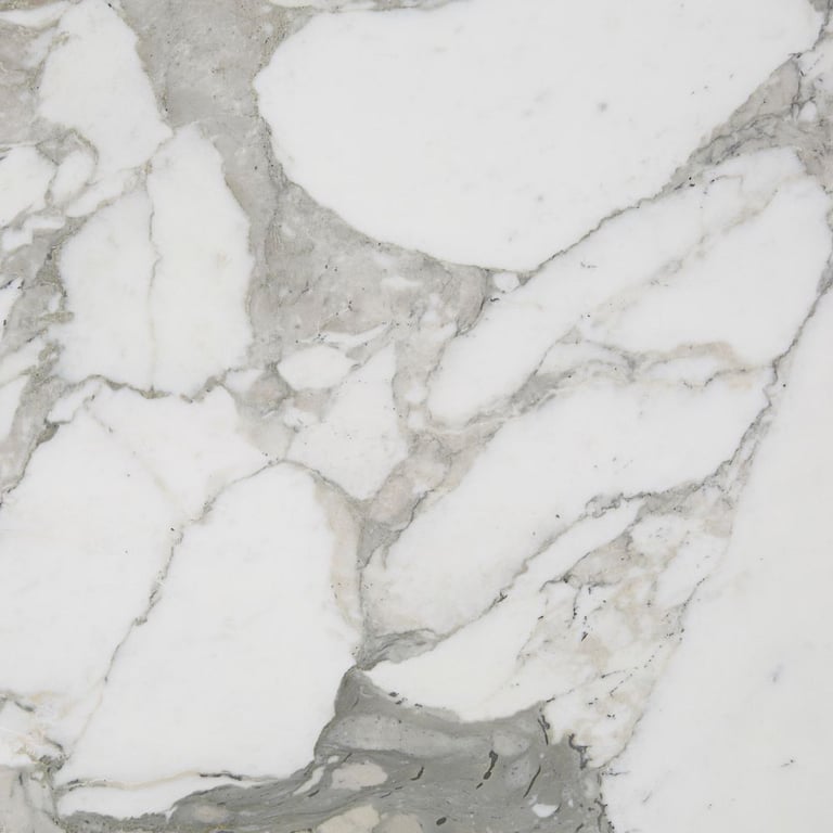 Arabescato Polished – Close up photo is an example of the structure and color of this product, which will vary.