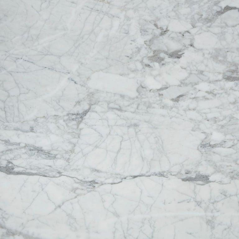 Arabescato Belgia Polished – Close up photo is an example of the structure and color of this product, which will vary.