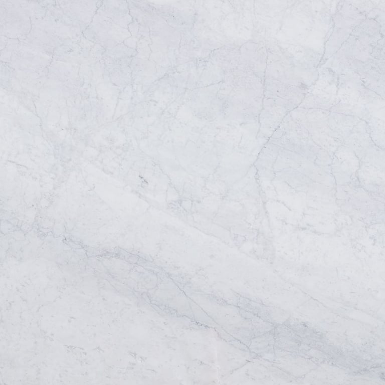 Bianco Carrara Honed – Full slab photo is an example of the structure and color of this product, which will vary.
