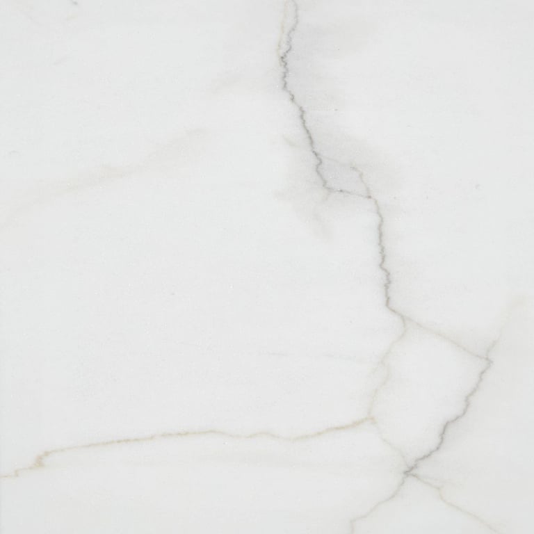 Calacatta Lincoln Satin – Close up photo is an example of the structure and color of this product, which will vary.