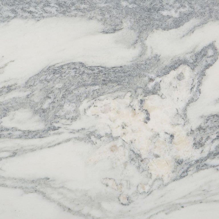 Montclair White Satin – Close up photo is an example of the structure and color of this product, which will vary.