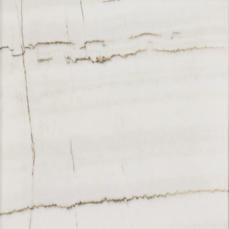 Calacatta Quartzite Polished - Close Up photo is an example of the structure and color of this product, which will vary.