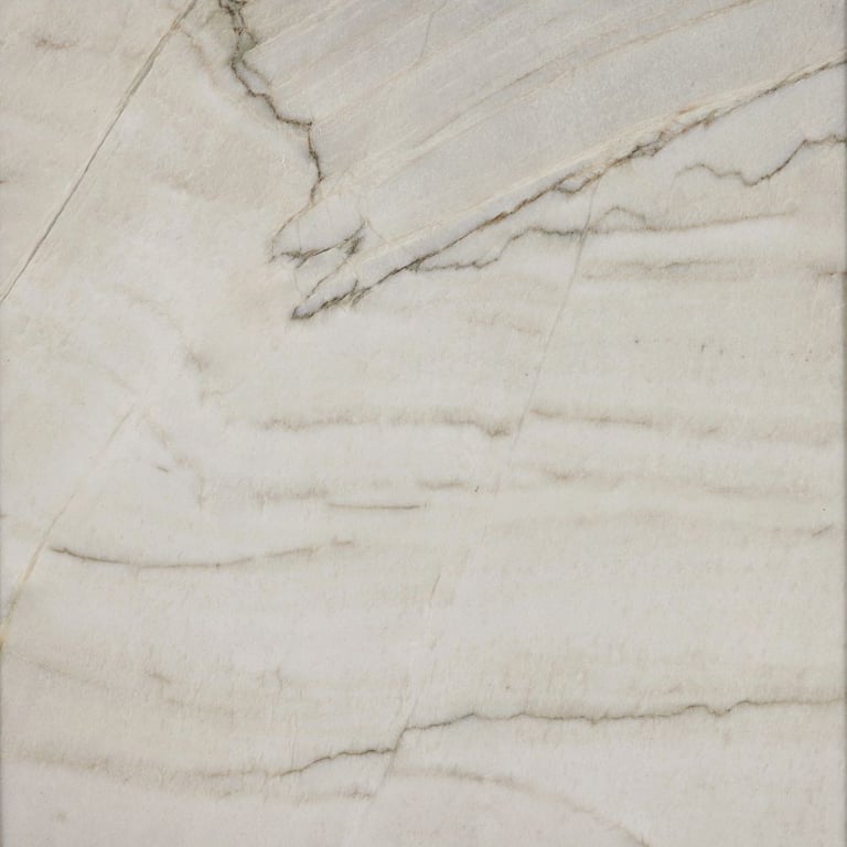 White Pearl Polished – Close up photo is an example of the structure and color of this product, which will vary.