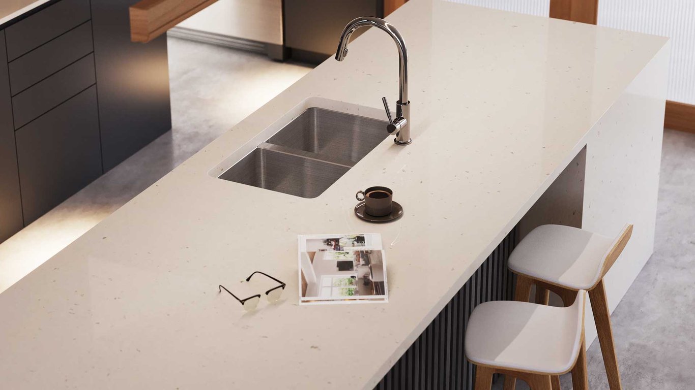Caesarstone 4141 Misty Carrera