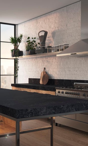 Caesarstone 5820 Darcrest Kitchen