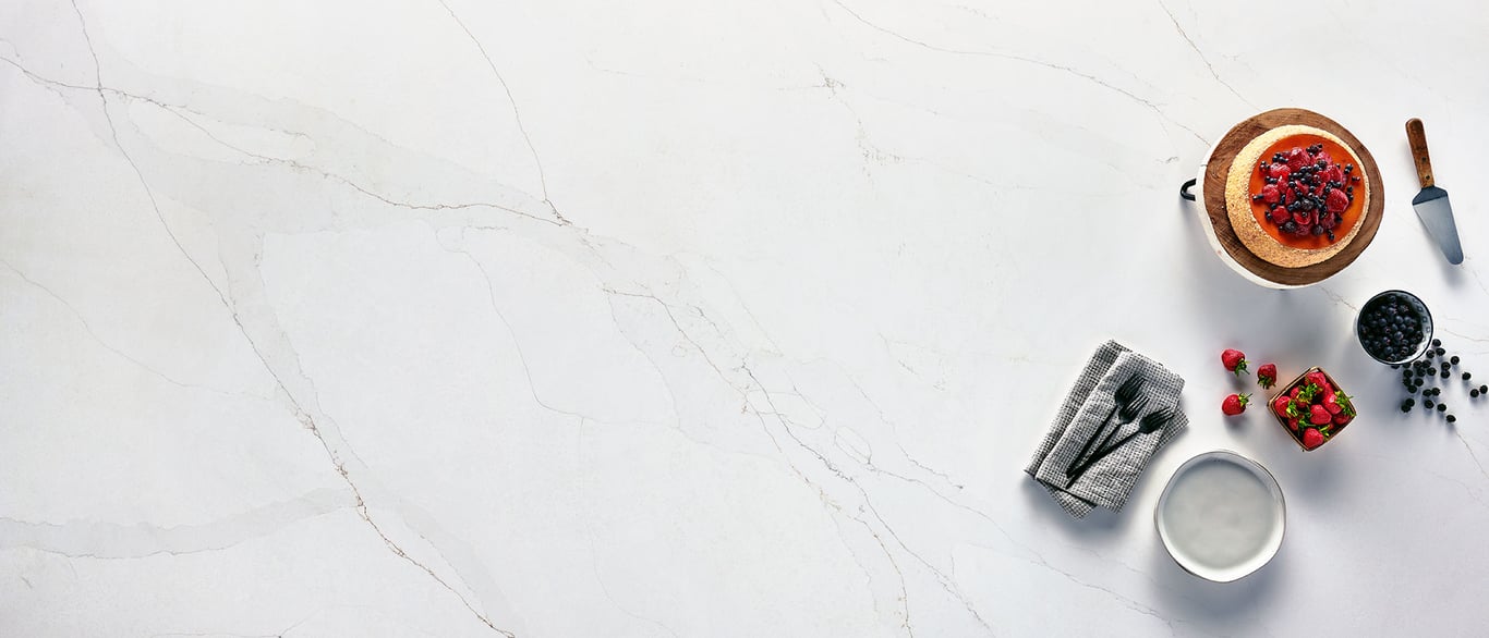 Calacatta Abezzo Quartz Countertop Sample