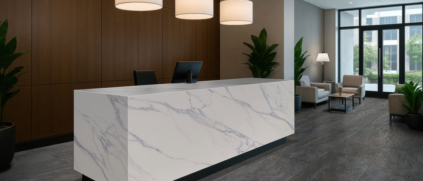 Calacatta Anava Quartz Countertop