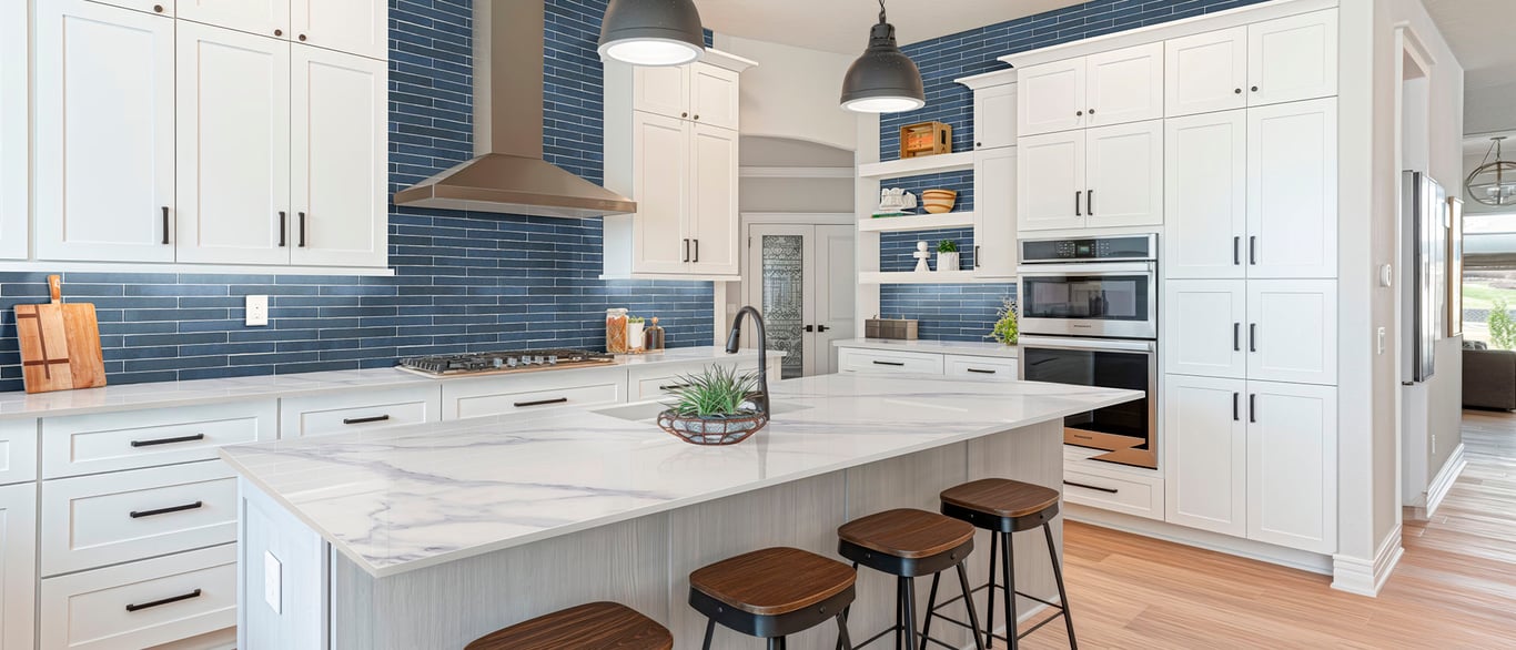 Calacatta Anava Quartz Countertop kitchen