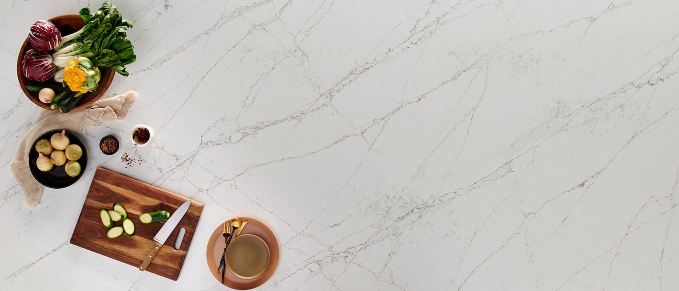 Calacatta Viraldi Quartz Countertop Sample
