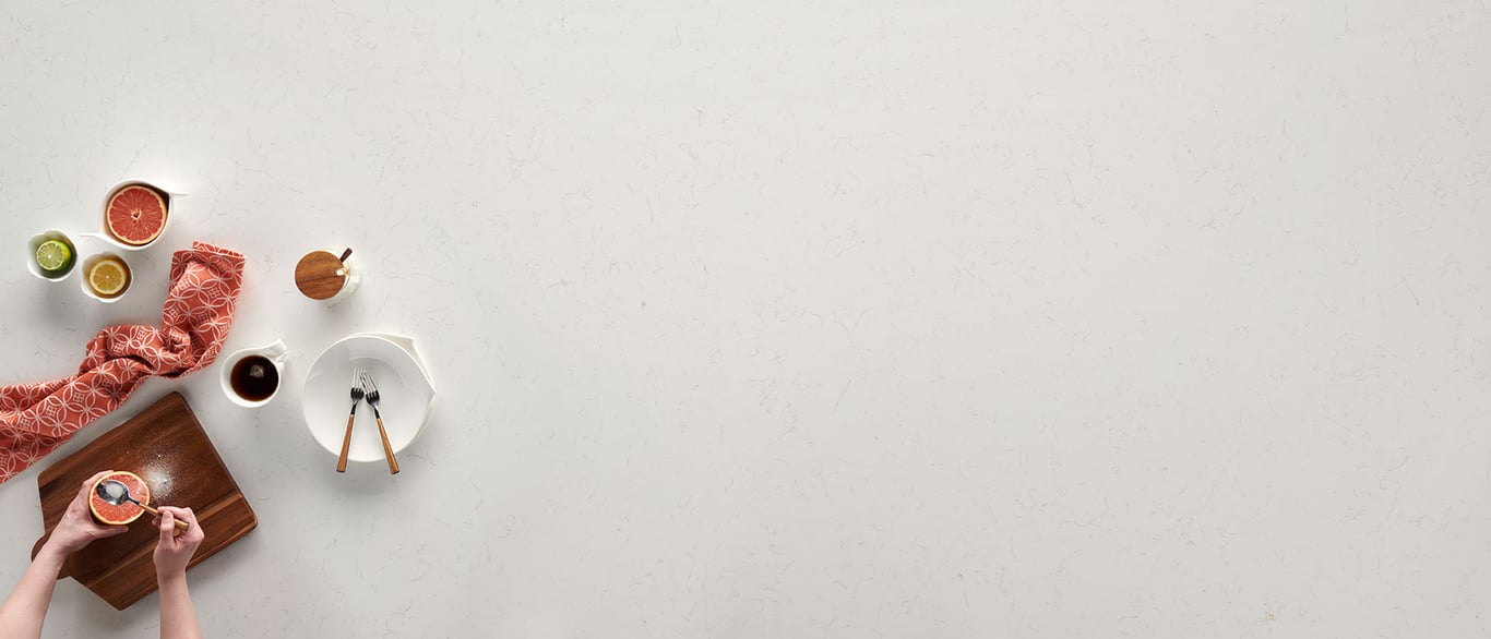 Carrara Miksa Quartz Countertop Sample