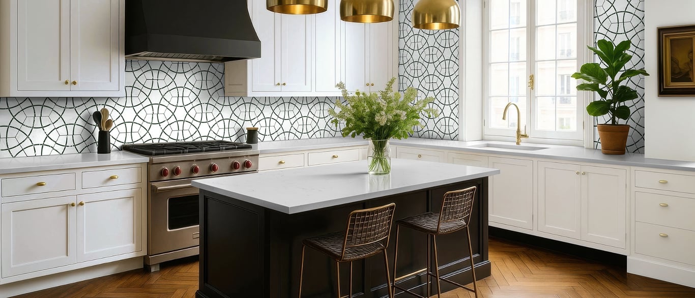 Carrara Morro Quartz Vignette