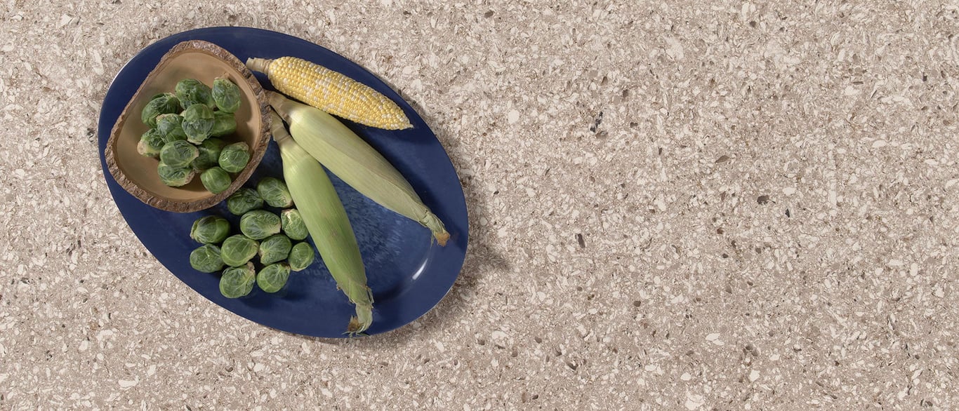 Chakra Beige Quartz Countertop Sample