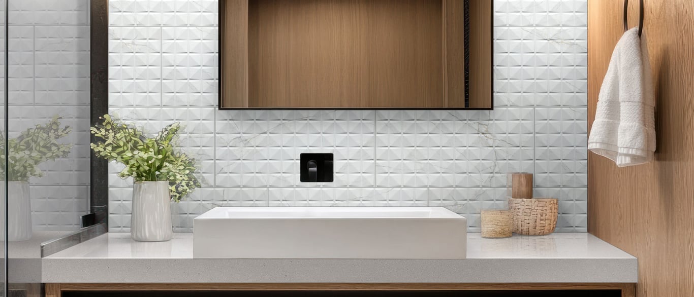 Fossil Gray Matte Quartz Countertop