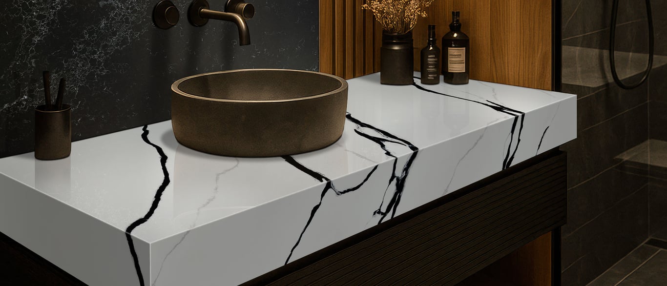 Midnight Corvo Quartz Countertop