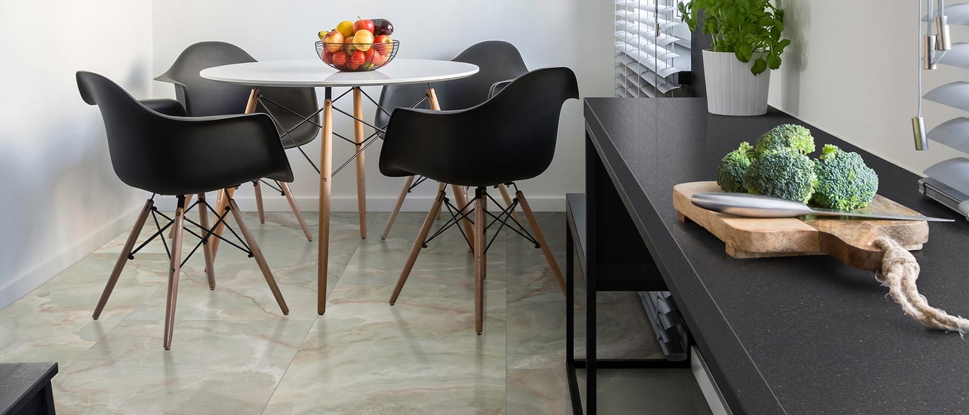 Midnight Majesty Concrete Quartz Countertop Sample