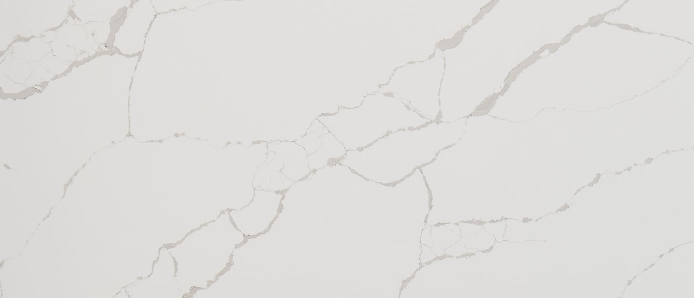 New Calacatta Laza Quartz Sample