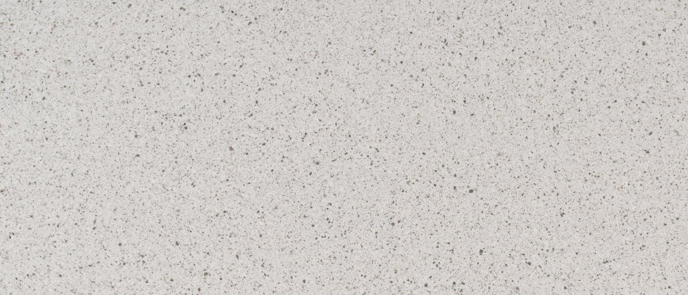 Peppercorn White Quartz Slab Sample