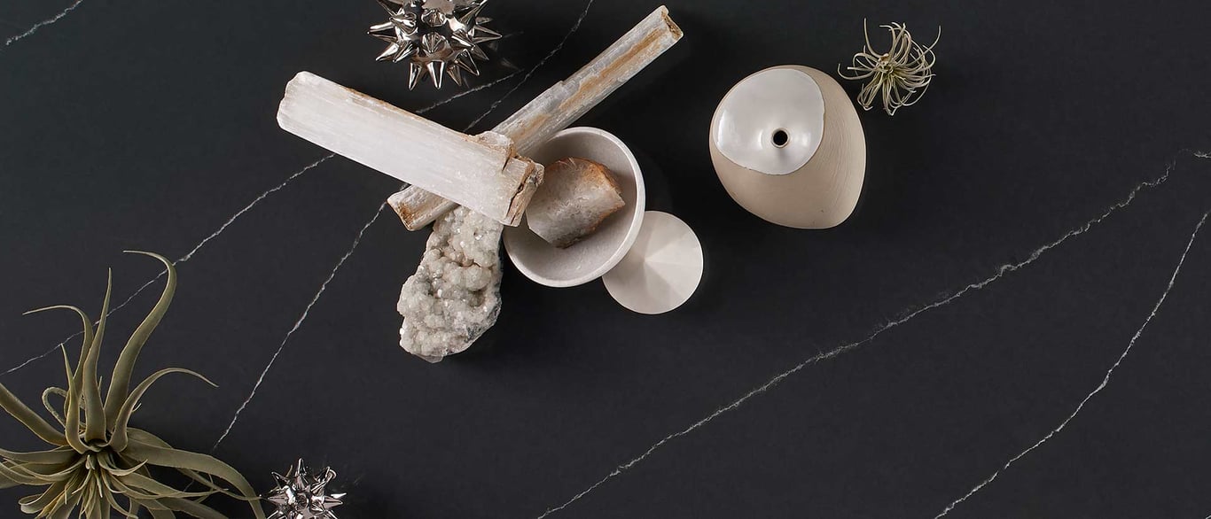 Soapstone Metropolis Quartz Countertop Sample