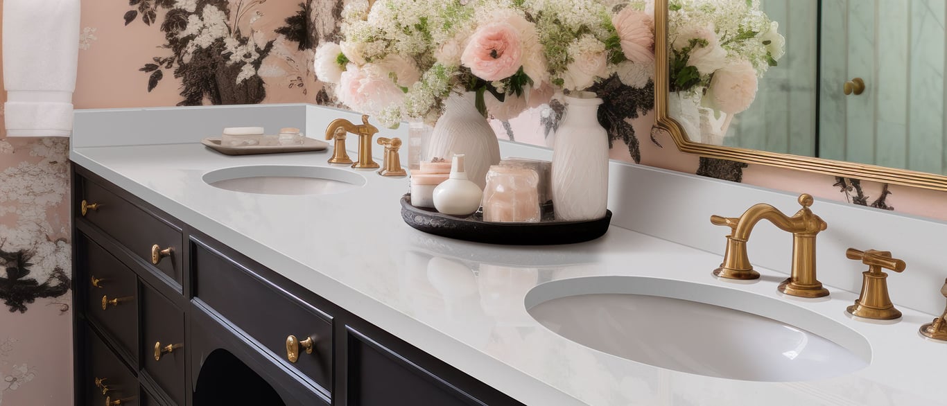 Stellar White Quartz Vignette