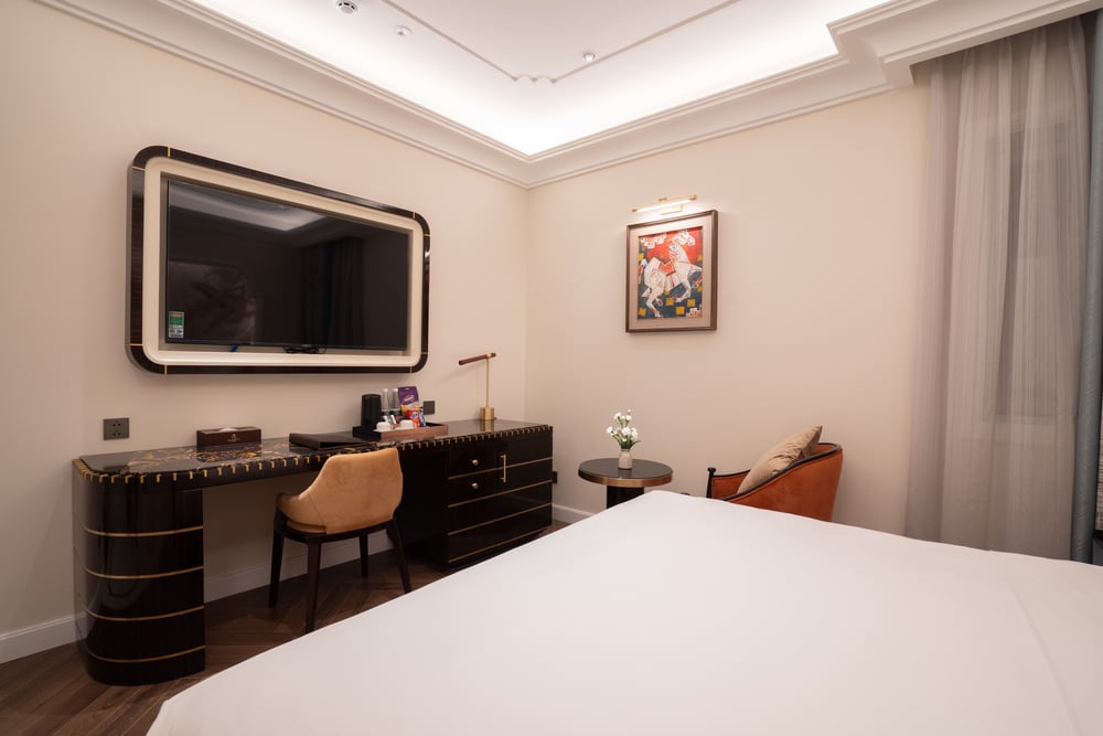 Room interior — Deluxe Double · Classyc Hàng Buồm