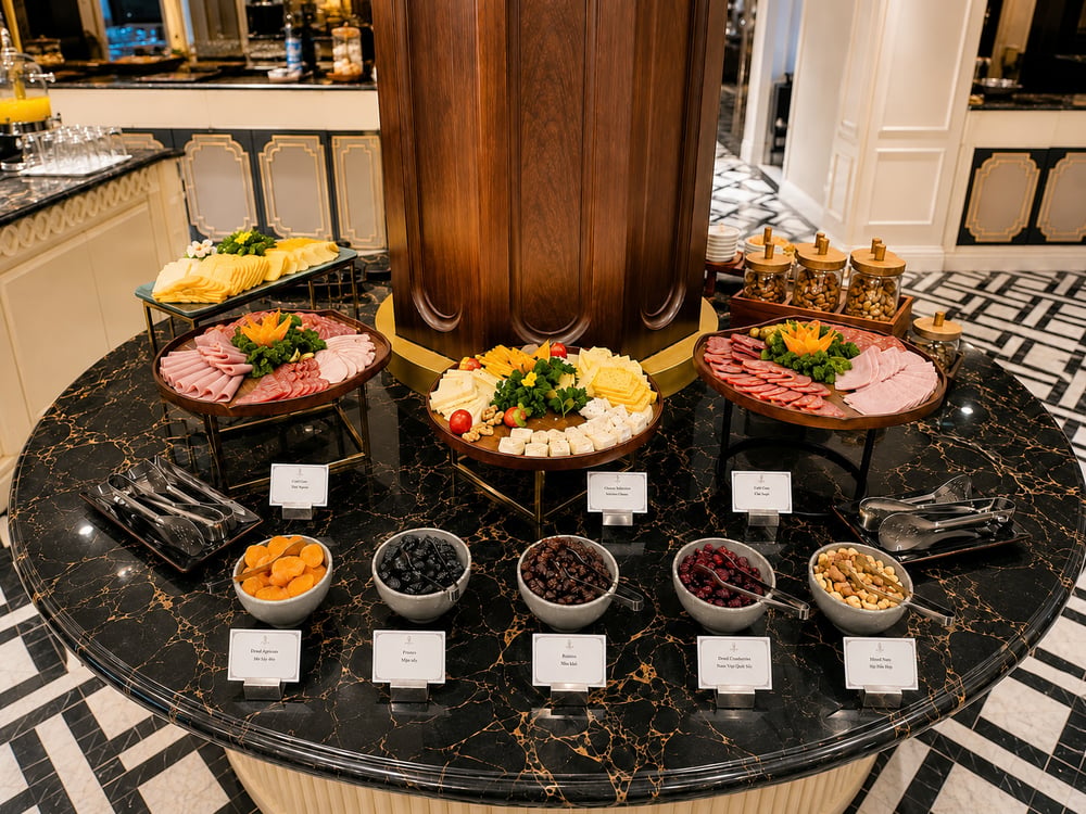 Cold cuts and cheese selection — Lumé · Classyc Hàng Buồm