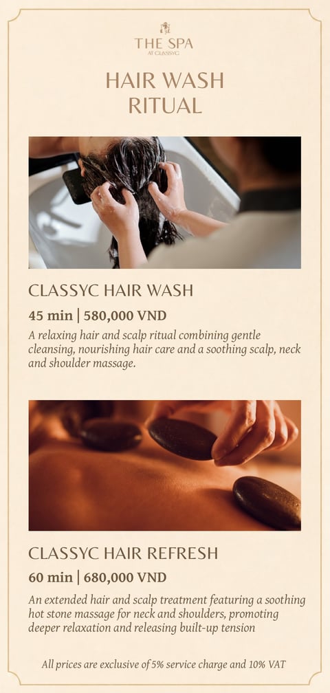 Hair Spa Menu — page 2