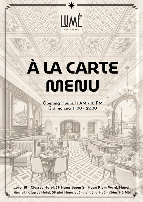 Lumé · À la carte — page 1