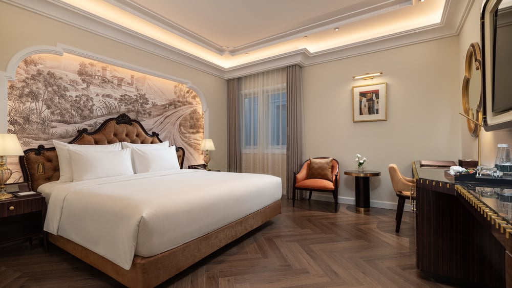 Room interior — Premium Double room · Classyc Hàng Buồm