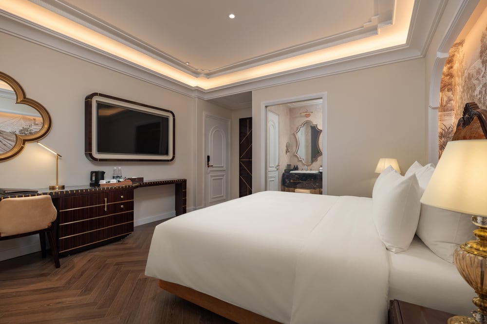 Room interior — Premium Double room · Classyc Hàng Buồm