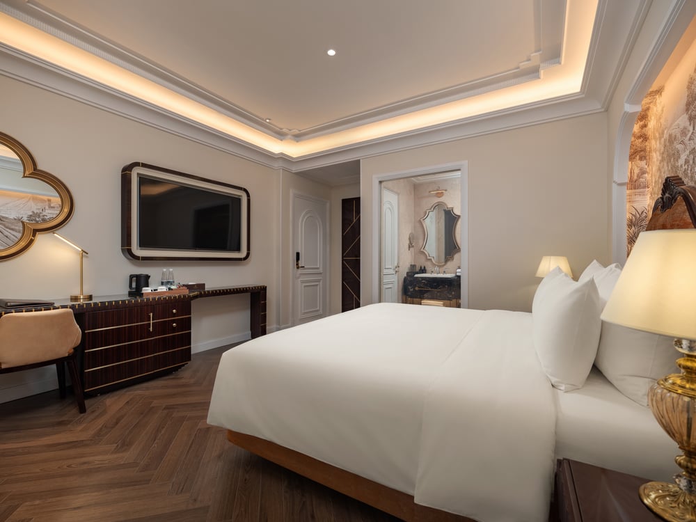 Room interior — Premium Double room · Classyc Hàng Buồm