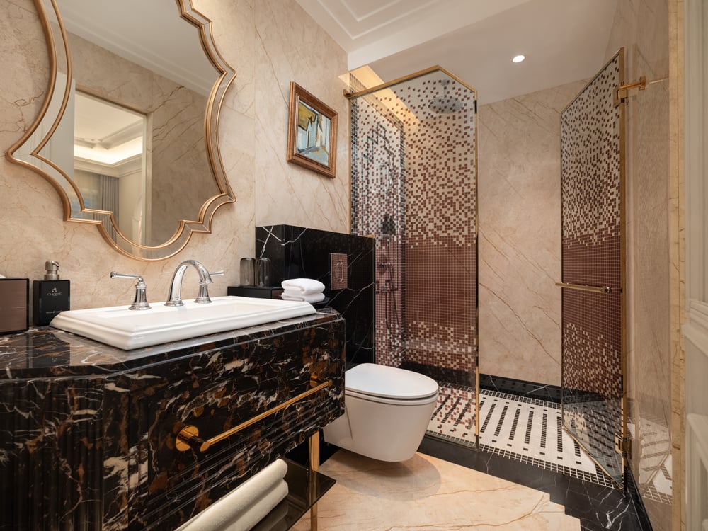 Bathroom — Premium Double room · Classyc Hàng Buồm