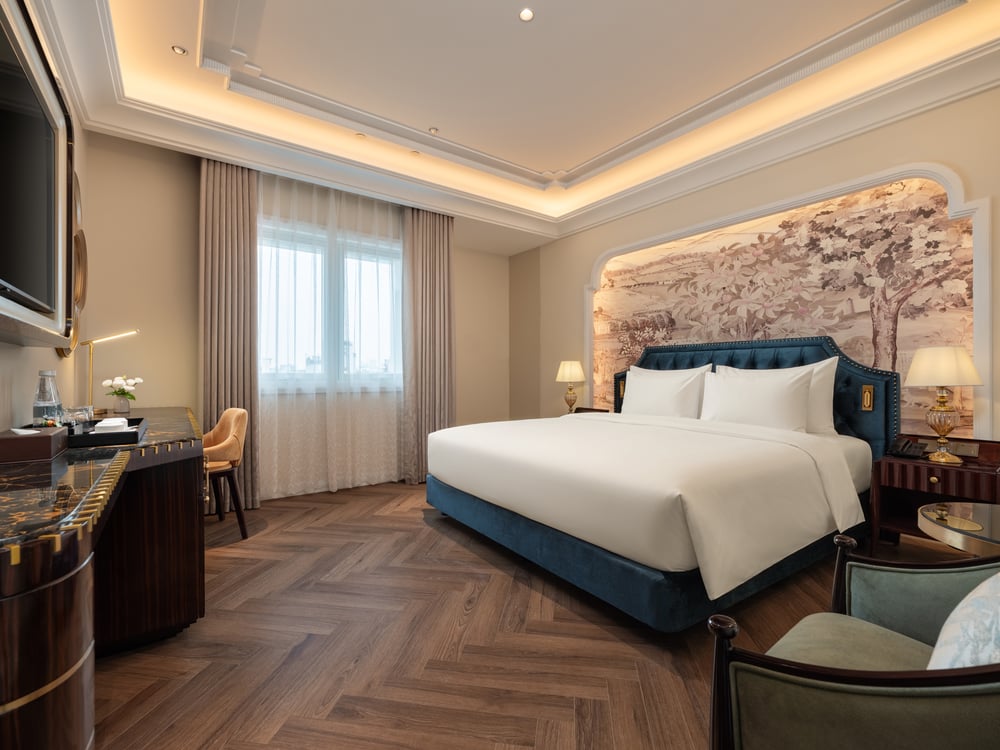 Room interior — Premium Dbl Old Quarter · Classyc Hàng Buồm
