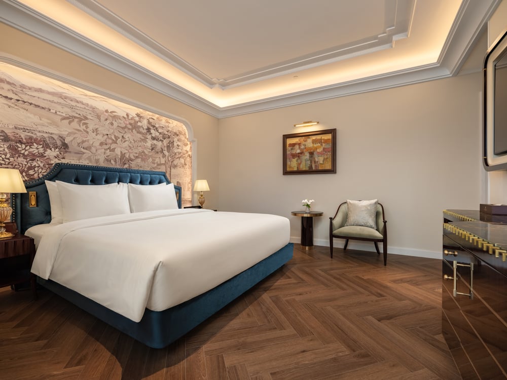 Room interior — Premium Dbl Old Quarter · Classyc Hàng Buồm