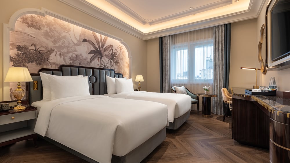 Room interior — Premium Twin Old Quarter · Classyc Hàng Buồm