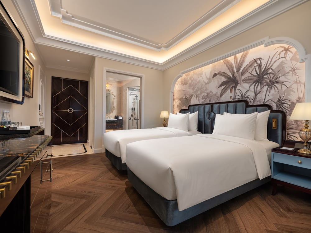 Room interior — Premium Twin Old Quarter · Classyc Hàng Buồm