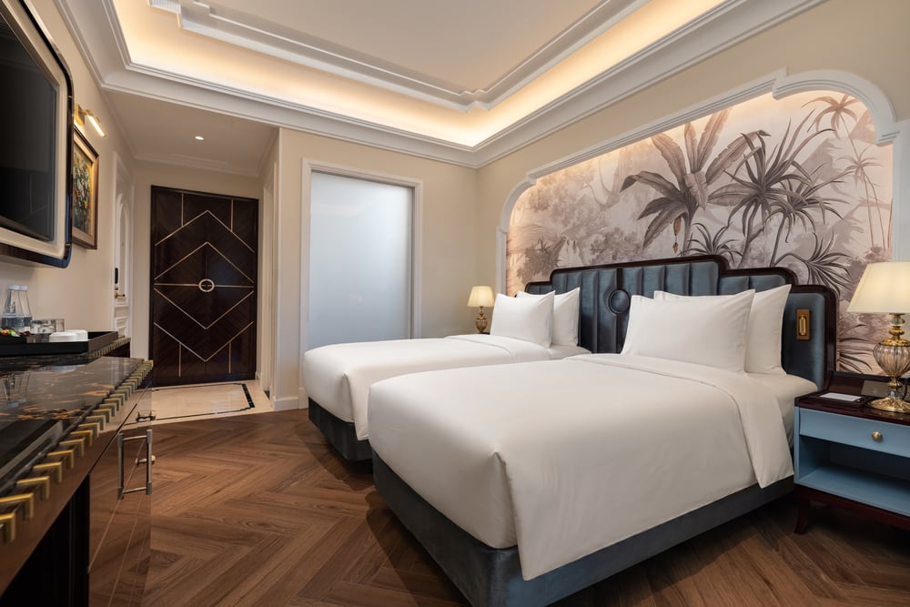 Room interior — Premium Twin Old Quarter · Classyc Hàng Buồm