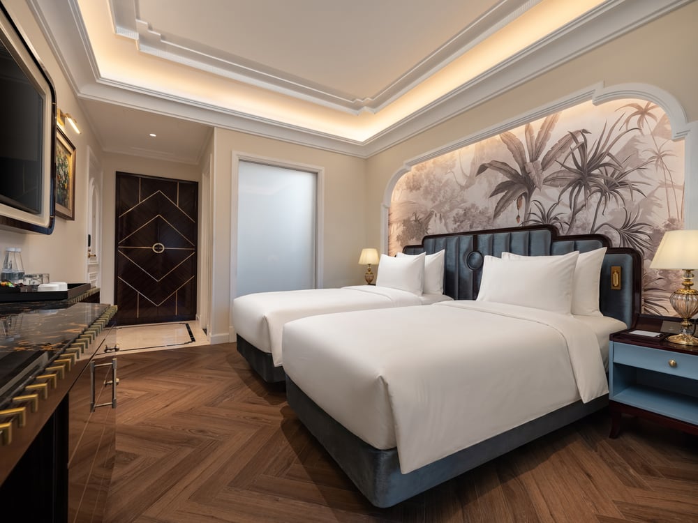 Room interior — Premium Twin Old Quarter · Classyc Hàng Buồm