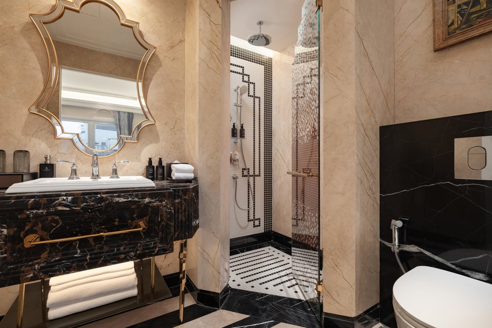 Bathroom — Premium Twin Old Quarter · Classyc Hàng Buồm