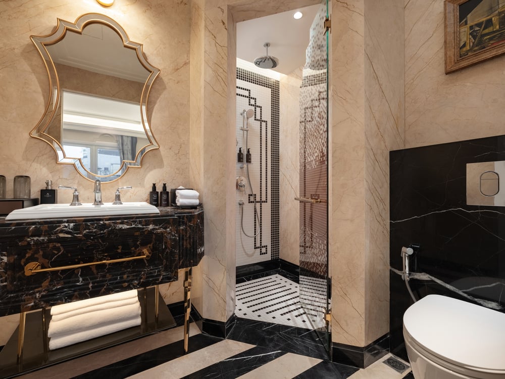 Bathroom — Premium Twin Old Quarter · Classyc Hàng Buồm
