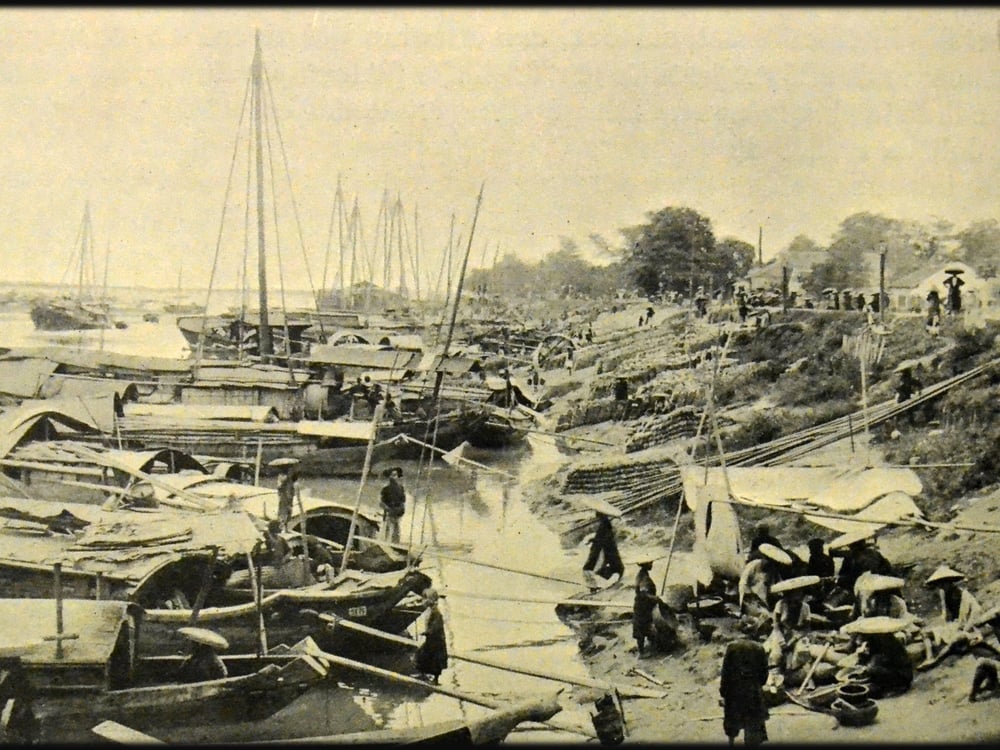 Old Hanoi — archival photograph
