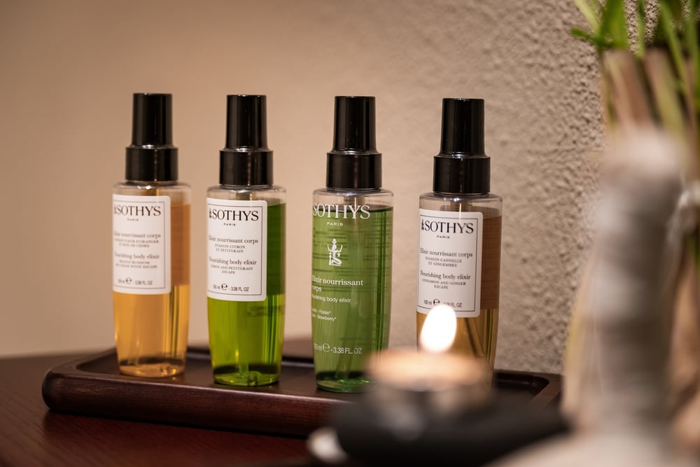Skincare products at The SPA at Classyc