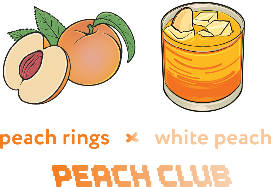 Peach club flavor
