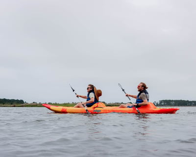 Self-Guided Tandem Kayak Rental in Duck