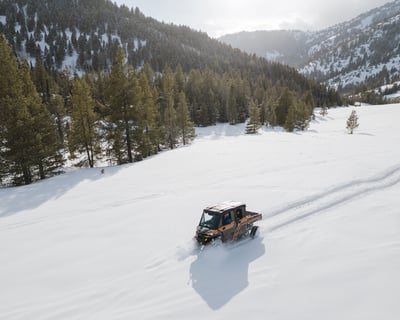 Winter Knik Glacier UTV Tour