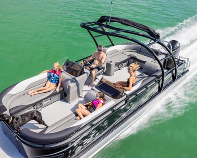 Grand Lake Tritoon Boat Rental