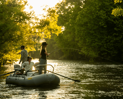 Smallmouth Bass Float Fishing Trip in Blue Ridge Mountains