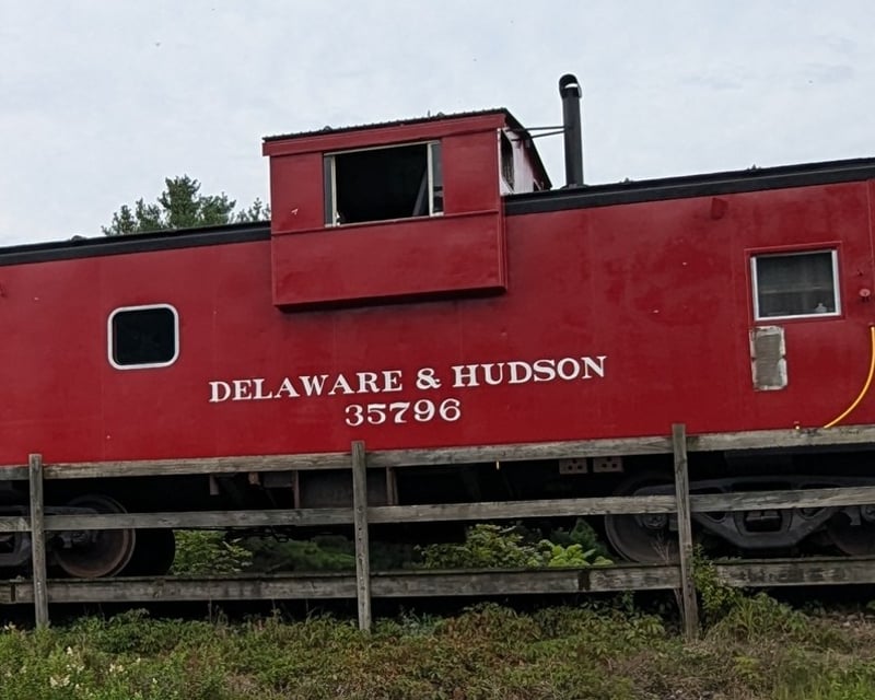 Private Caboose Fall Foliage Train Ride in Milford, NY