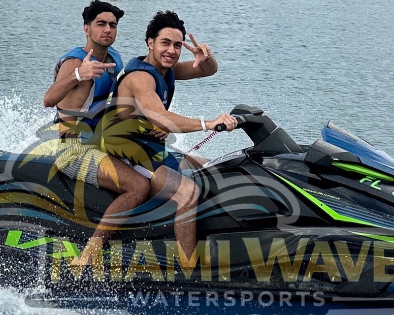 Biscayne Bay Tandem Jet Ski Rental from Miami Beach