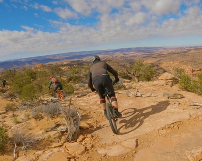 Private Raptor Route Mountain Bike Tour in Moab