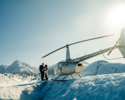 Knik Glacier Helicopter Elopement